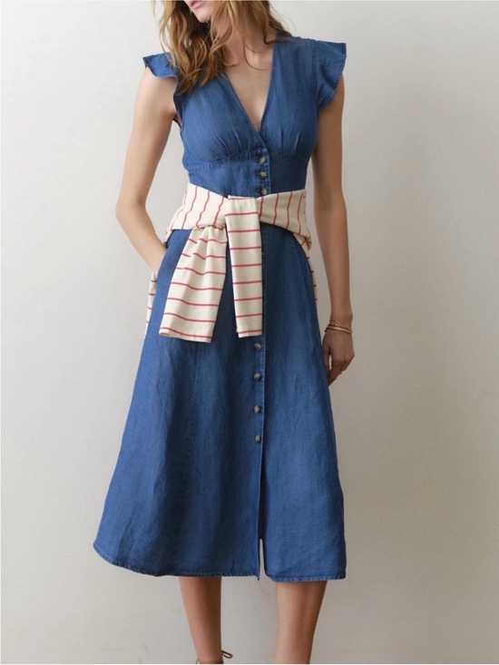 Marine Layer Dresses & Skirts - Marine Layer Camila Dress in Light Blue